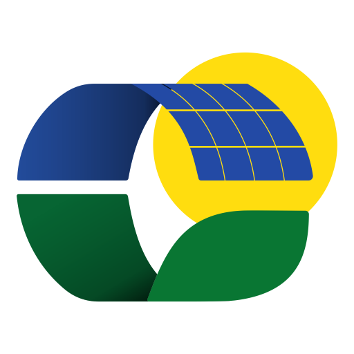 Ícone da Construsolar. Logo simplificada